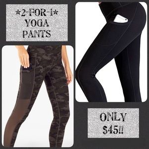 2-for-1 Yoga Pants Deal! Size WL, Fabletics & IUGA